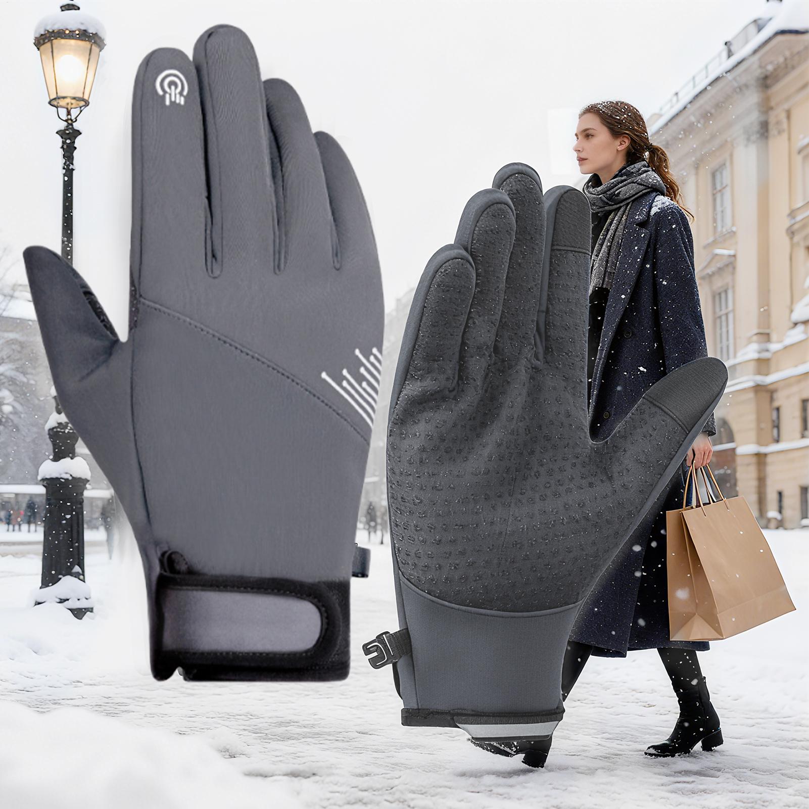 Winter warm Gloves Windproof T - Running Gear Cold Weather review and price